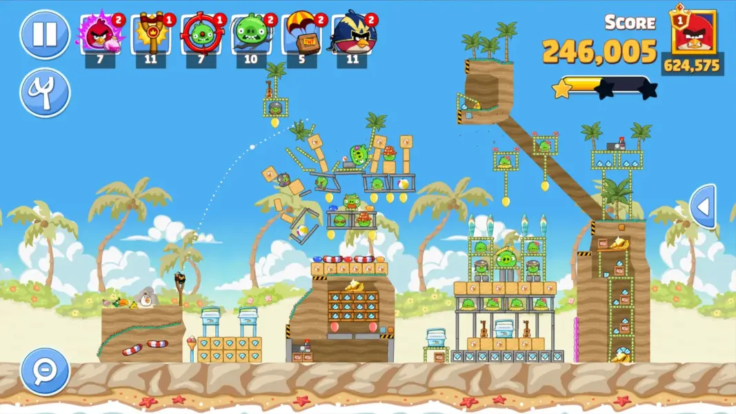 تصویر ۷ از بازی Angry Birds Friends