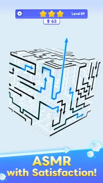 تصویر ۲ از بازی CubeAway – ۳DPuzzle