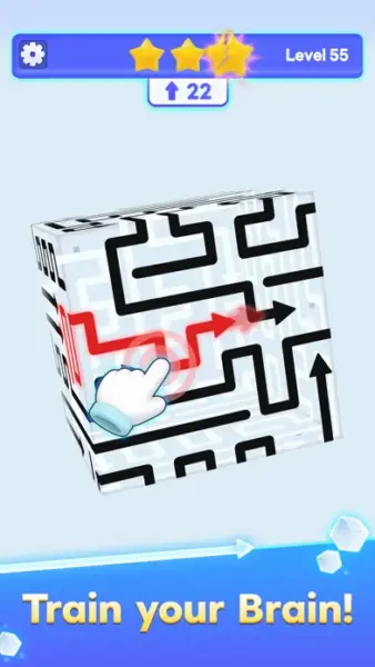 تصویر ۳ از بازی CubeAway – ۳DPuzzle