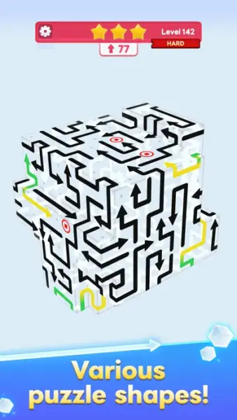 تصویر ۴ از بازی CubeAway – ۳DPuzzle