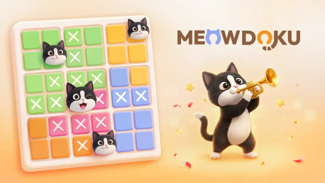تصویر ۱ از بازی Meowdoku: Brain Puzzle Games