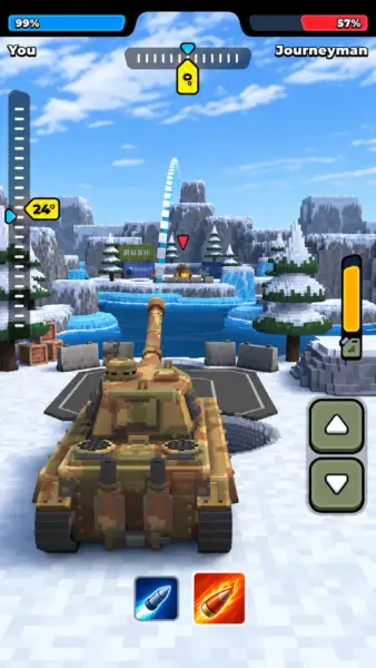 تصویر ۳ از بازی Tank Busters: Cannon Battle
