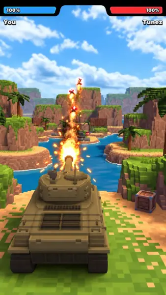 تصویر ۵ از بازی Tank Busters: Cannon Battle