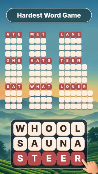 تصویر ۵ از بازی Word Tiles – Relaxing Puzzle