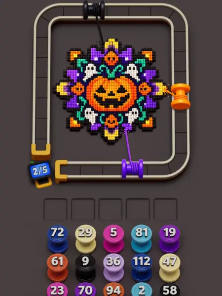 تصویر ۷ از بازی Yarn Loop